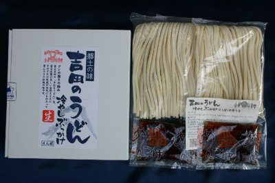 画像1: 冷やしぶっかけ 吉田のうどん 生麺 2人前×2袋 4人前 箱入（ストレートスープ付）